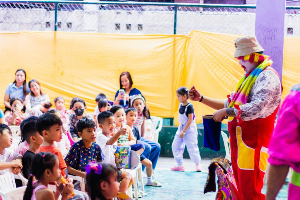 clown kids magic show in sydney